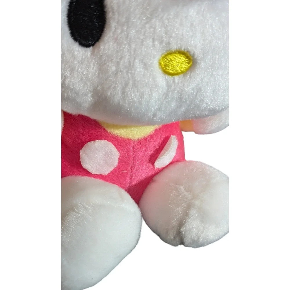 Cute Little Kitten Soft Plushie - Pink Bow/Body-Cuddly Kitty - About 8 in NWOT